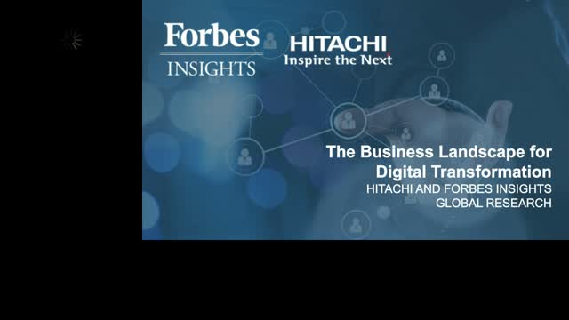 The Business Landscape for Digital Transformation | Hitachi Vantara