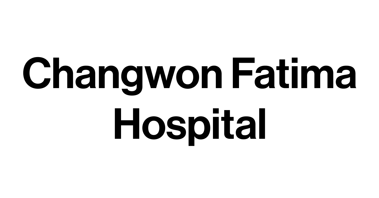 Changwon Fatima Hospital Logo