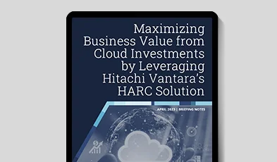 Maximize Cloud Value and ROI with Hitachi Application Reliability Centers. Download the ISG Report