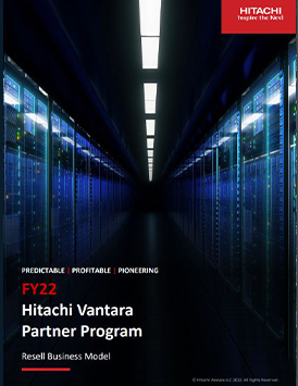 Programa para socios estratégicos de Hitachi Vantara para el año fiscal 2020
