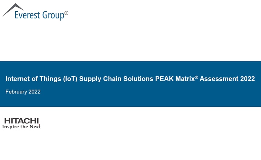 Everest Group - Internet of Things (IoT) Supply Chain Solutions PEAK Matrix® Assessment 2022