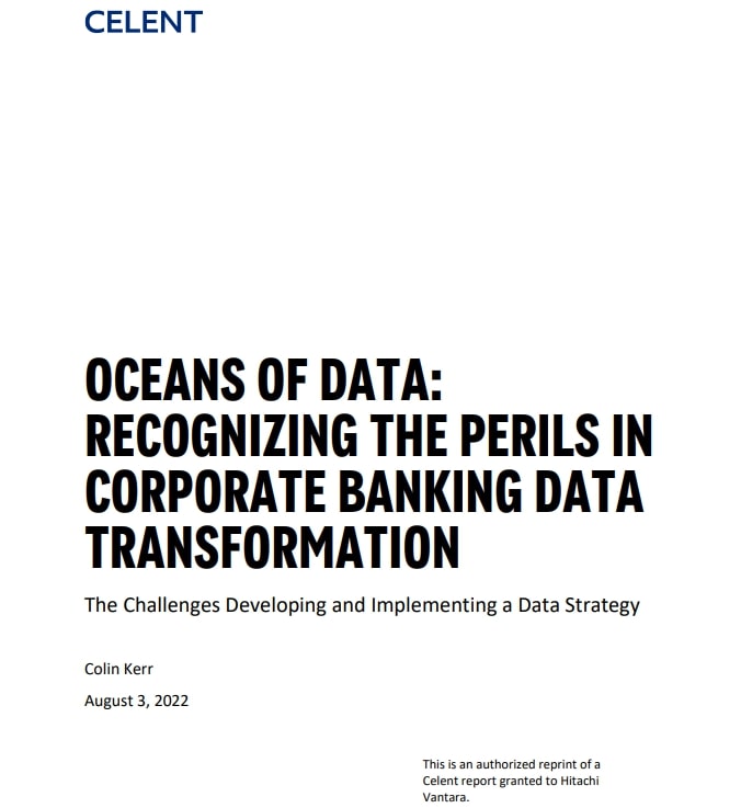 Oceans of Data: Recognizing the Perils in Corporate Banking Data Transformation