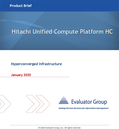 Hitachi Unified Compute Platform HC - Product Brief