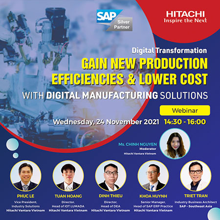Join Hitachi Vantara Vietnam With Sap Webinar: Digital Transformation