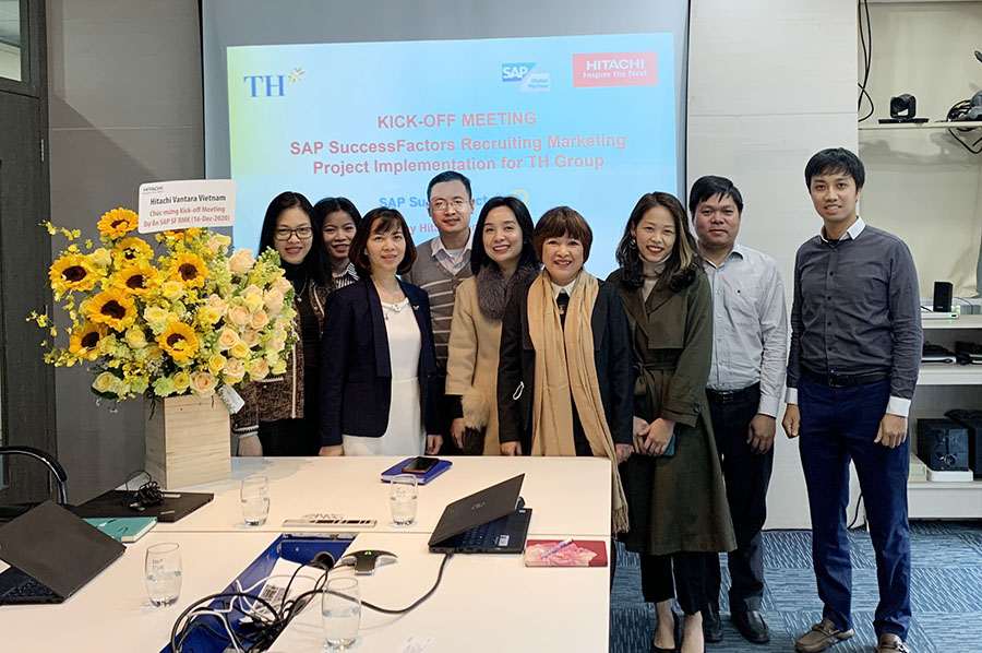 Held Kick-Off Meeting With TH Group For SAP SuccessFactors Recruiting Marketing (SAP SF RMK) Implementations By Hitachi Vantara Vietnam